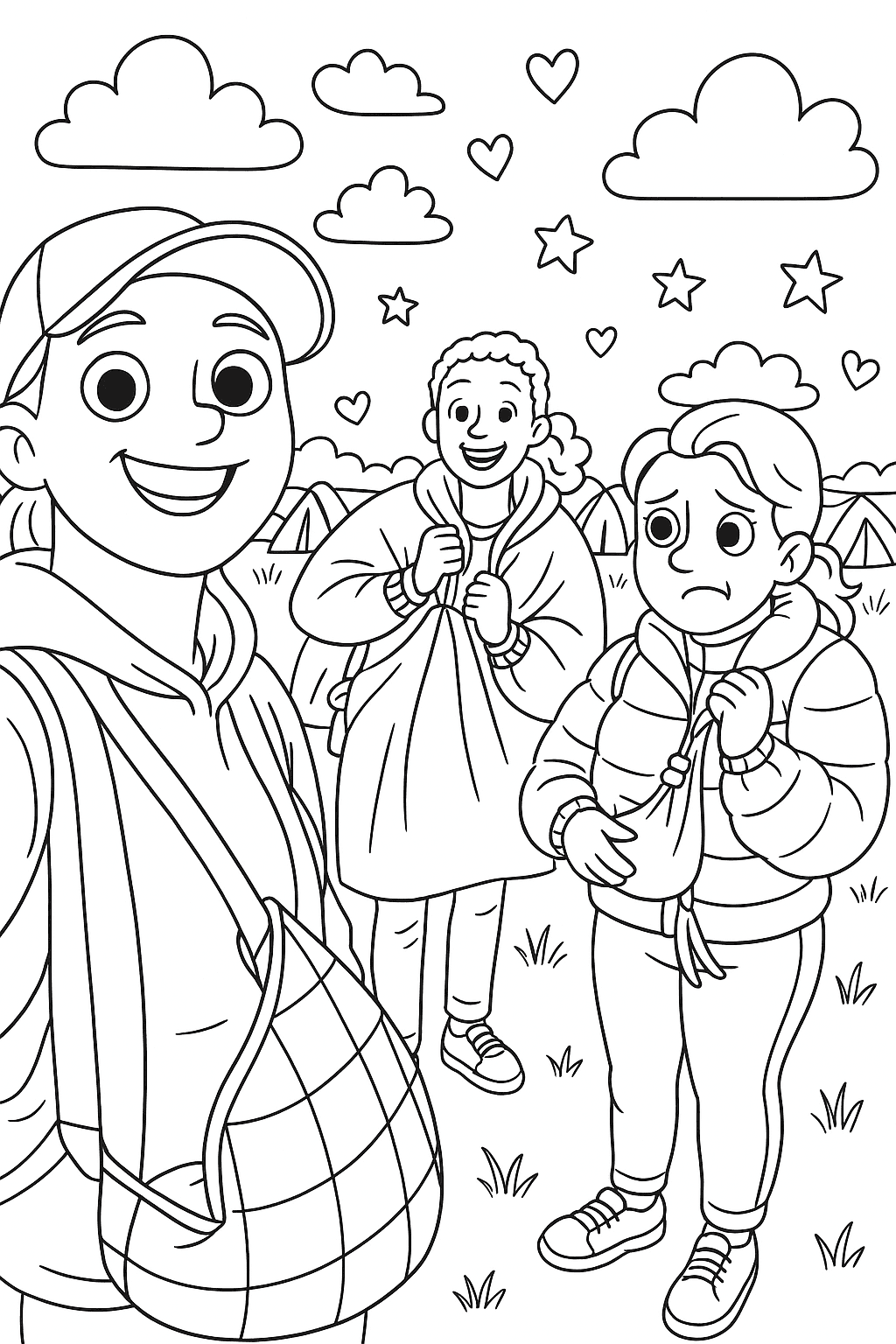 la photo en coloriage