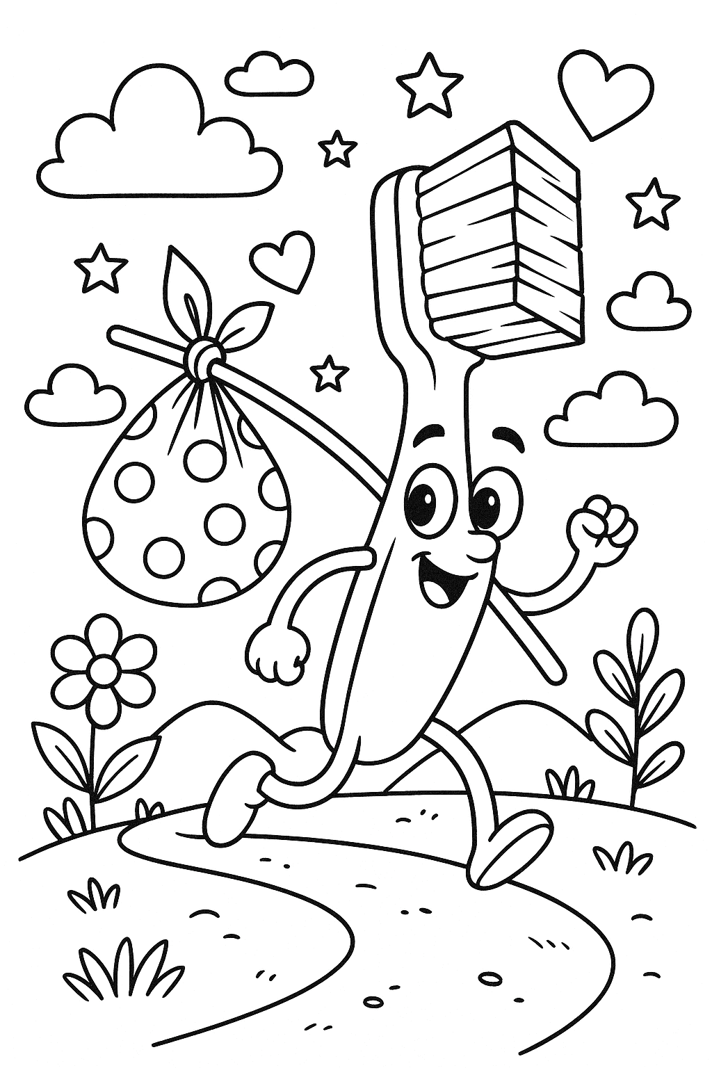 Une brosse à dents qui part à l’aventure